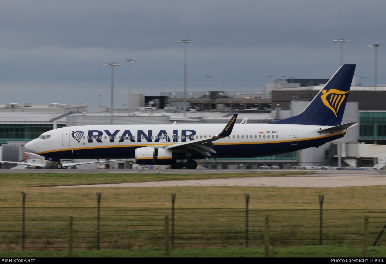 Aircraft Photo of SP-RKF | Boeing 737-800 | Ryanair | AirHistory.net #203733