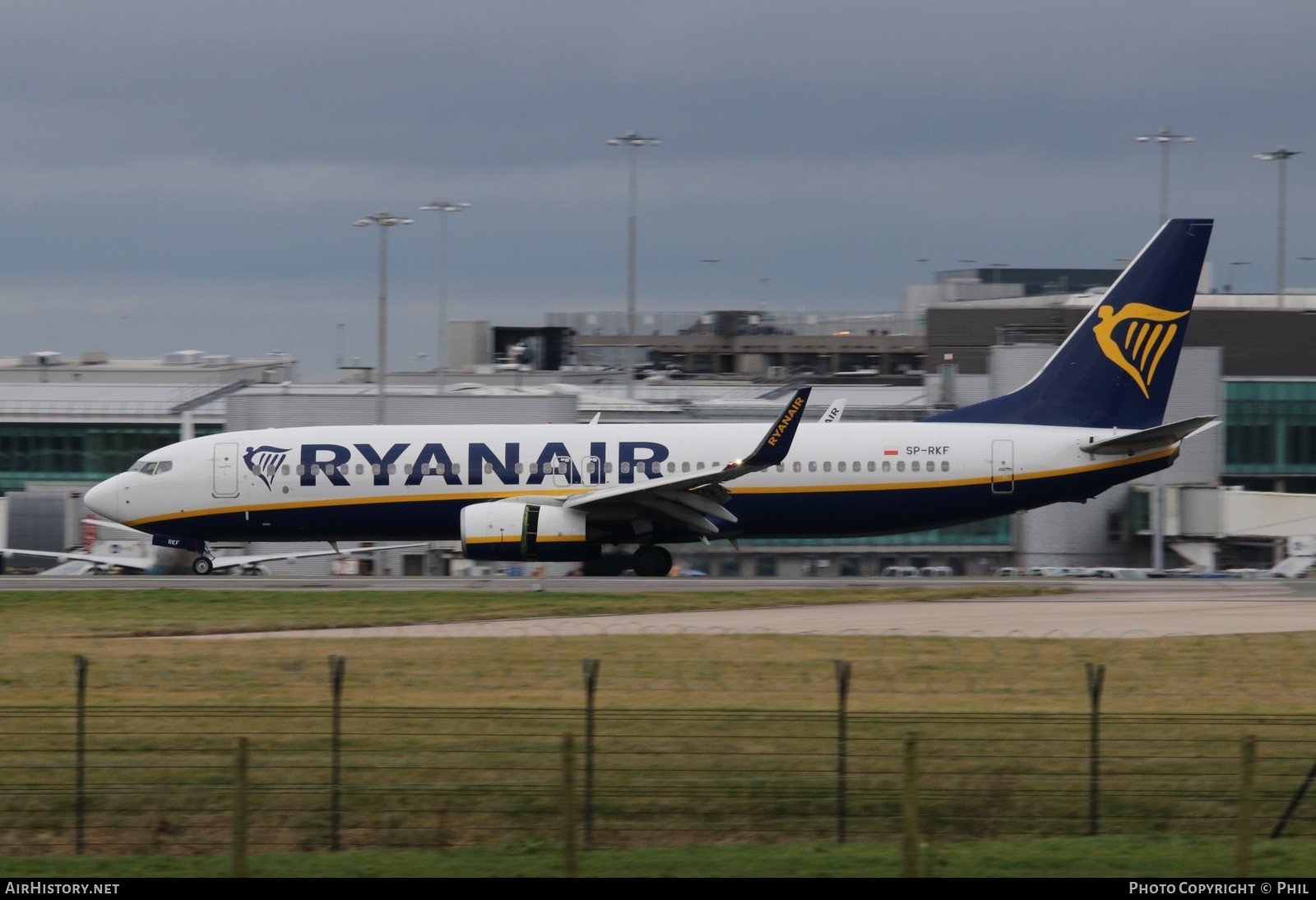 Aircraft Photo of SP-RKF | Boeing 737-800 | Ryanair | AirHistory.net #203733