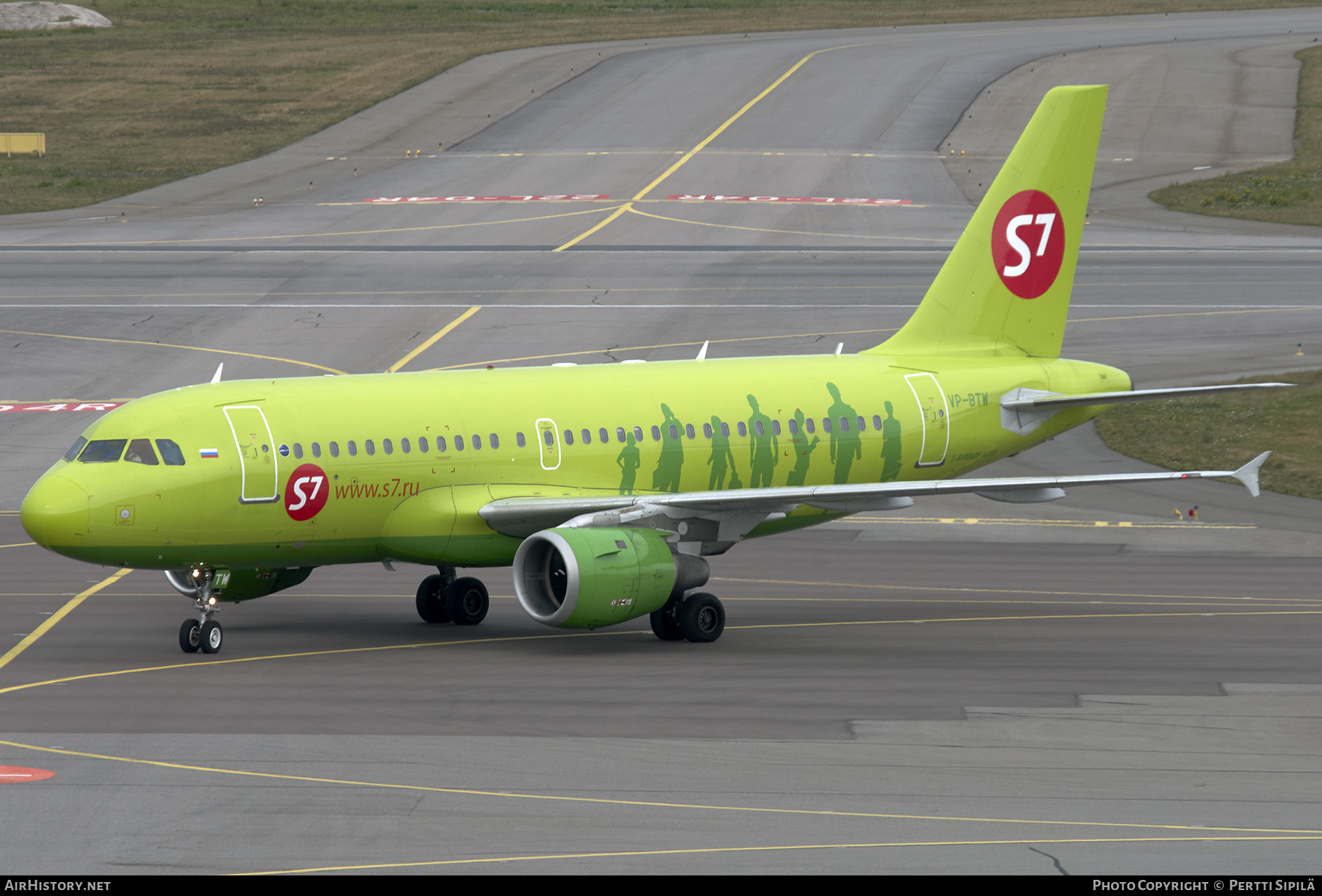 Aircraft Photo of VP-BTW | Airbus A319-114 | S7 Airlines | AirHistory.net #203738