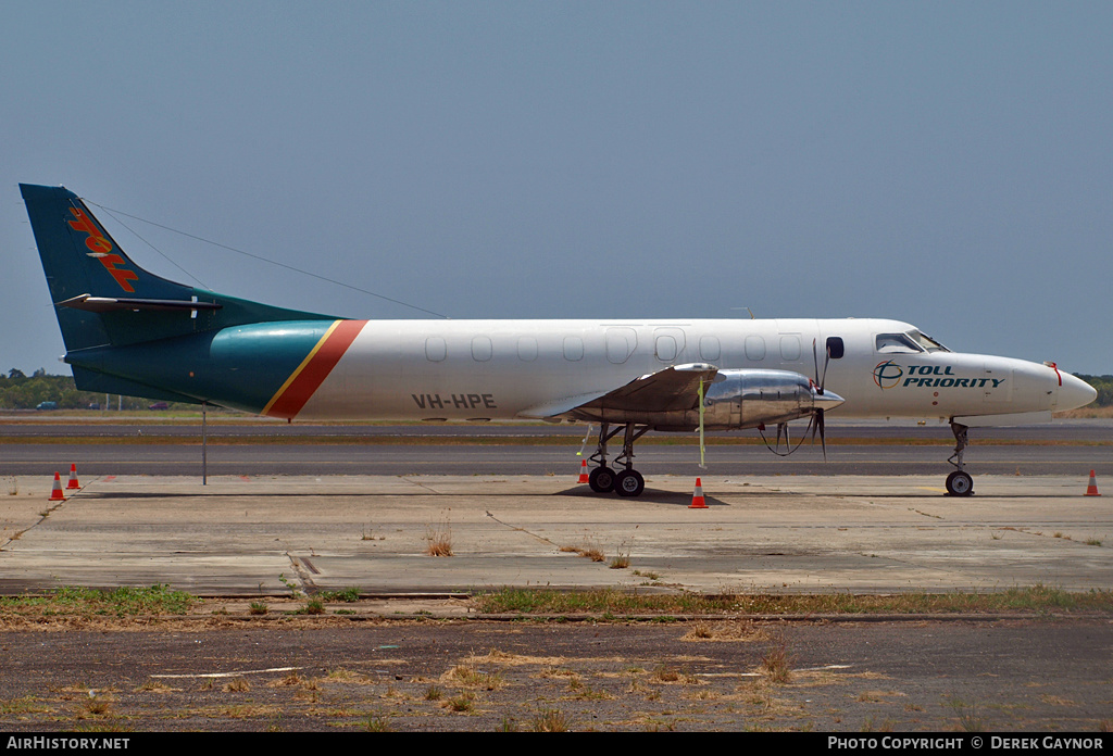 Aircraft Photo of VH-HPE | Fairchild Swearingen SA-227AC Metro III | Toll Priority | AirHistory.net #203740