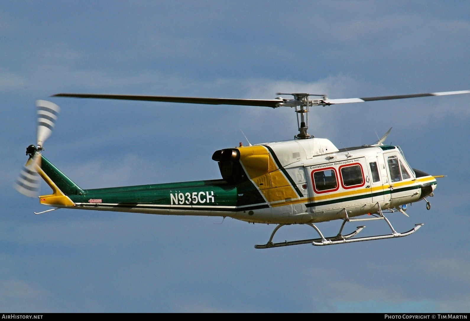 Aircraft Photo of N935CH | Bell 212 Twin Two-Twelve | Construction Helicopters | AirHistory.net #203774