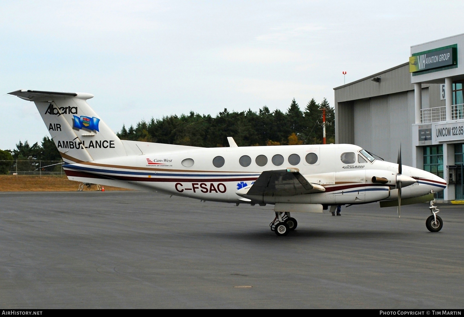 Aircraft Photo of C-FSAO | Raytheon B200 King Air | Alberta Air Ambulance | AirHistory.net #203781