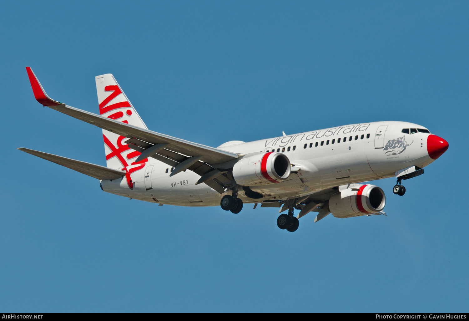 Aircraft Photo of VH-VBY | Boeing 737-7FE | Virgin Australia Airlines | AirHistory.net #203784