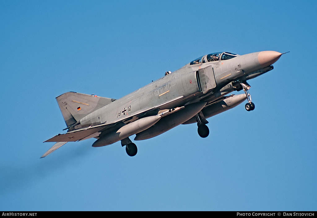 Aircraft Photo of 3812 | McDonnell Douglas F-4F Phantom II | Germany - Air Force | AirHistory.net #203785