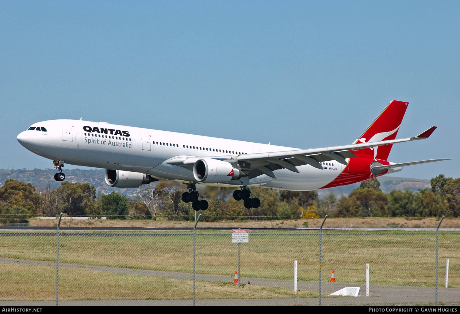 Aircraft Photo of VH-QPG | Airbus A330-303 | Qantas | AirHistory.net #203797
