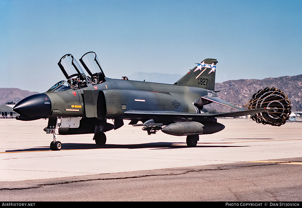 Aircraft Photo of 64-0827 / AF64827 | McDonnell F-4C Phantom II | USA - Air Force | AirHistory.net #203802