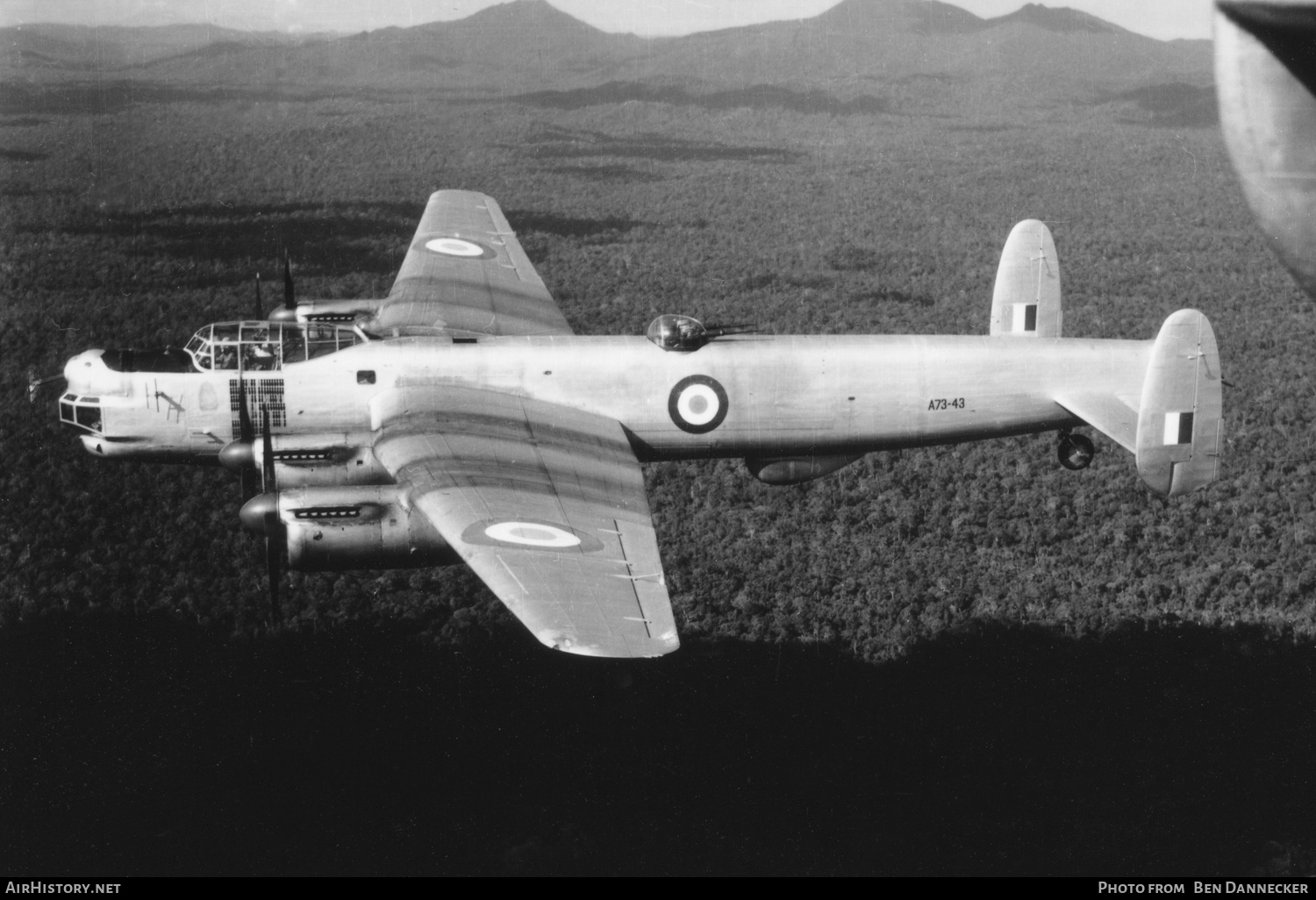 Aircraft Photo of A73-43 | Avro 694 Lincoln Mk.30A | Australia - Air Force | AirHistory.net #203819