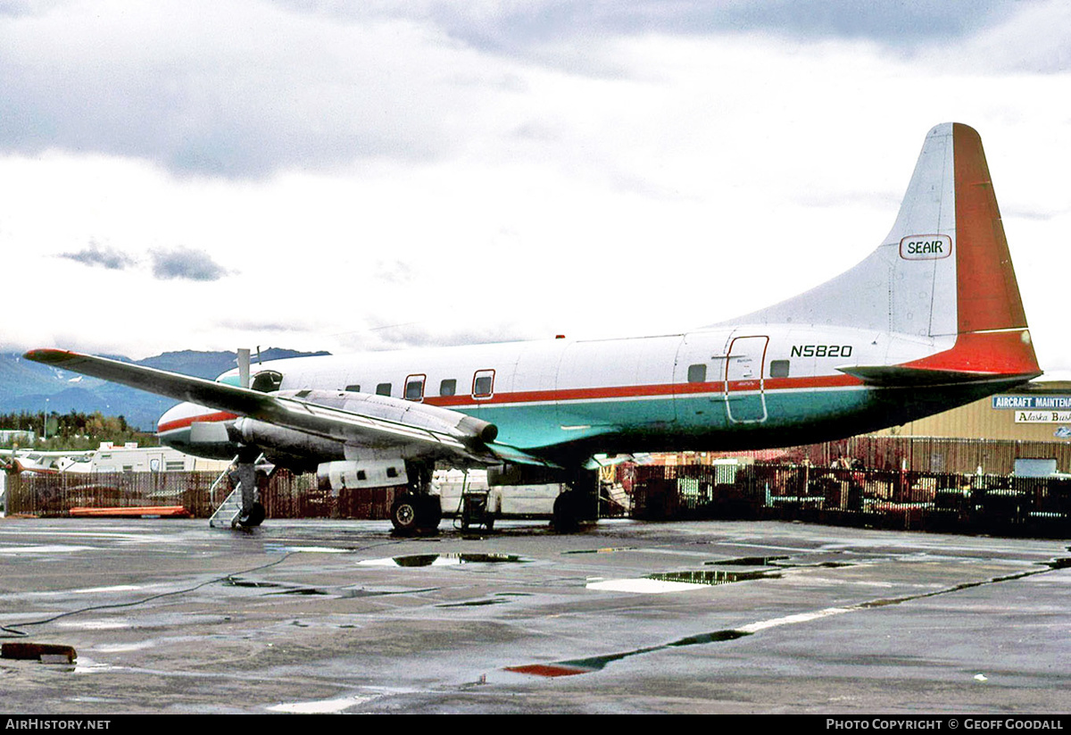 Aircraft Photo of N5820 | Convair 580 | Seair Alaska Airlines | AirHistory.net #203820