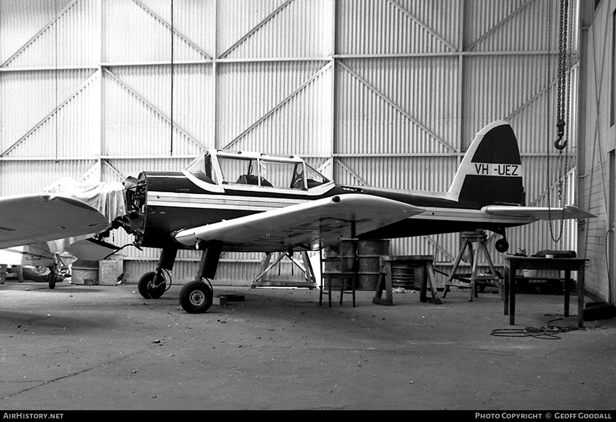 Aircraft Photo of VH-UEZ | De Havilland DHC-1 Chipmunk T10 | Royal Aero Club of South Australia | AirHistory.net #203825