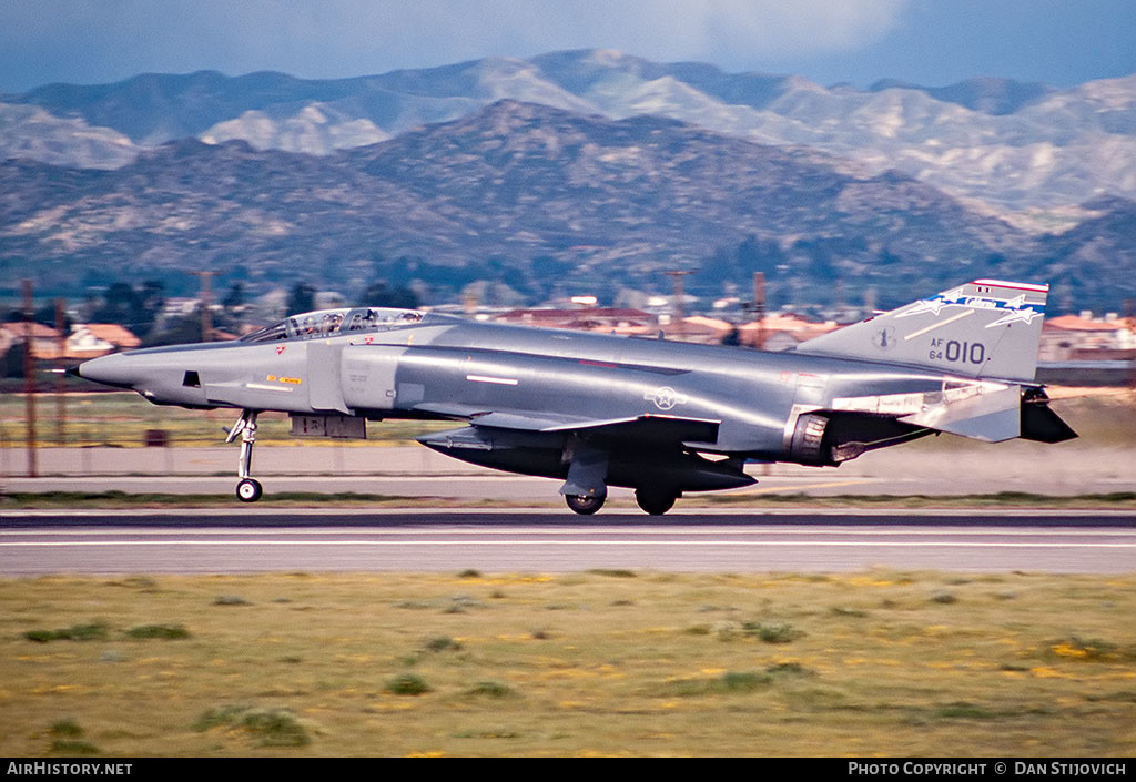 Aircraft Photo of 64-1010 / AF64-010 | McDonnell Douglas RF-4C Phantom II | USA - Air Force | AirHistory.net #203835