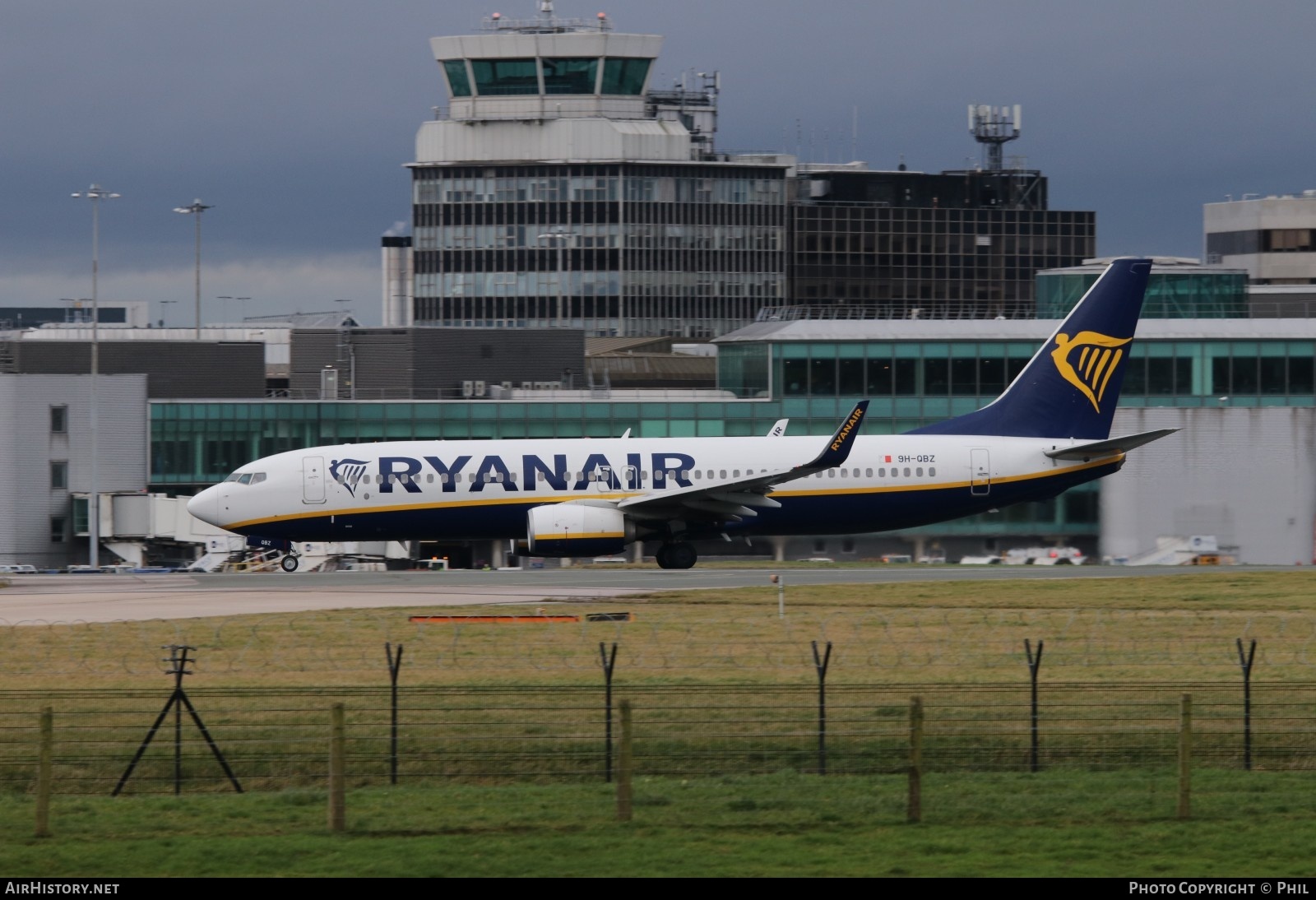 Aircraft Photo of 9H-QBZ | Boeing 737-8AS | Ryanair | AirHistory.net #203842