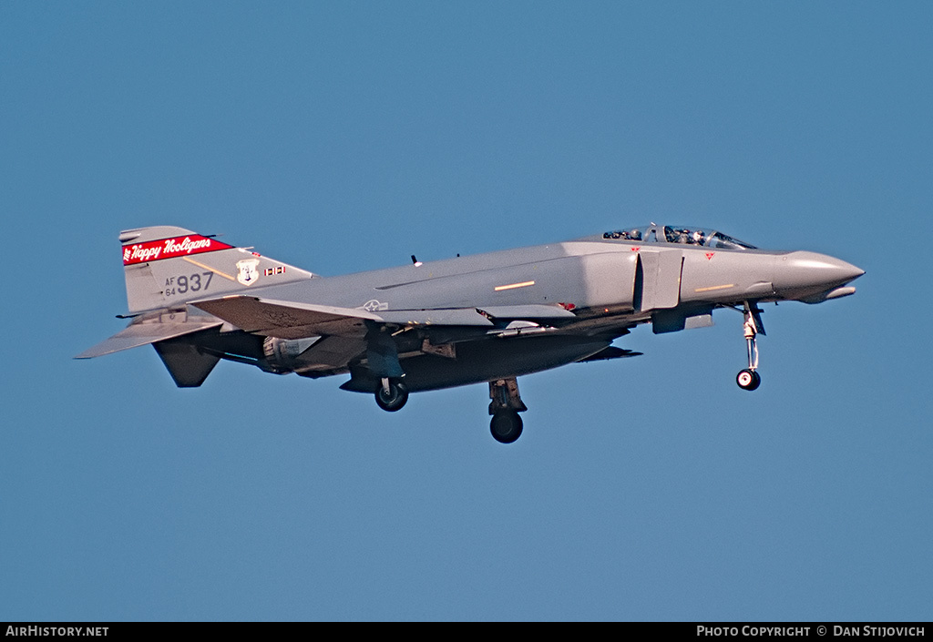 Aircraft Photo of 64-0937 / AF64937 | McDonnell F-4D Phantom II | USA - Air Force | AirHistory.net #203848