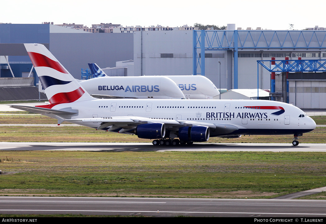 Aircraft Photo of F-WWSC | Airbus A380-841 | British Airways | AirHistory.net #203853