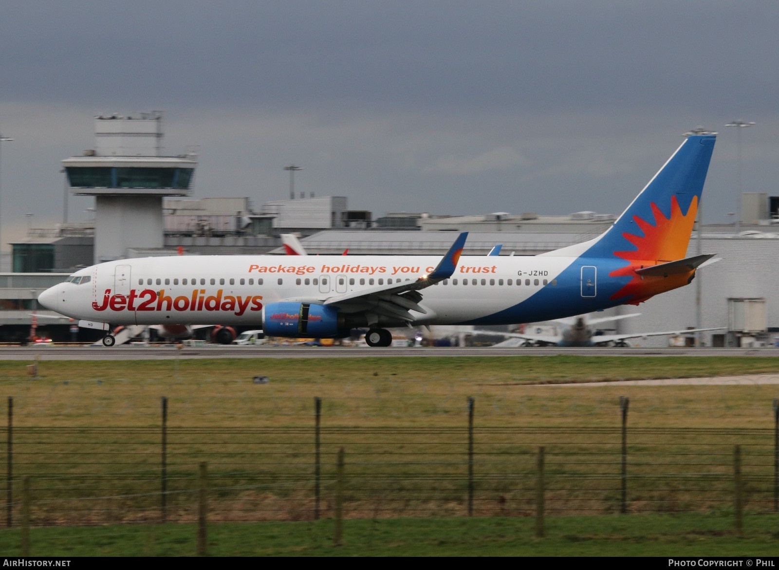 Aircraft Photo of G-JZHD | Boeing 737-808 | Jet2 Holidays | AirHistory.net #203867