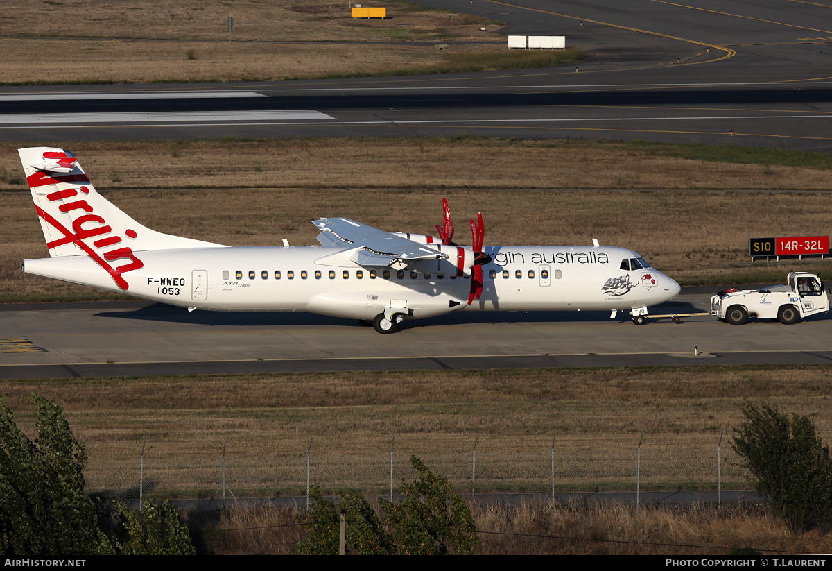 Aircraft Photo of F-WWEO | ATR ATR-72-600 (ATR-72-212A) | Virgin Australia Airlines | AirHistory.net #203872