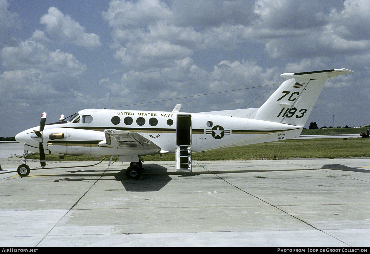 Aircraft Photo of 161193 / 1193 | Beech UC-12B Super King Air (A200C) | USA - Navy | AirHistory.net #203883