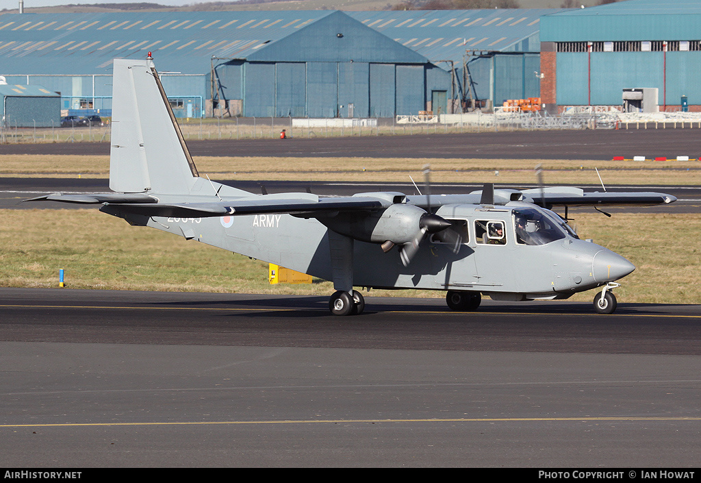 Aircraft Photo of ZG845 | Britten-Norman BN-2T Islander AL1 | UK - Army | AirHistory.net #203895