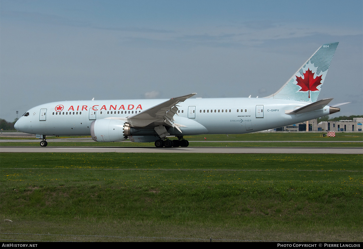 Aircraft Photo of C-GHPV | Boeing 787-8 Dreamliner | Air Canada | AirHistory.net #203897