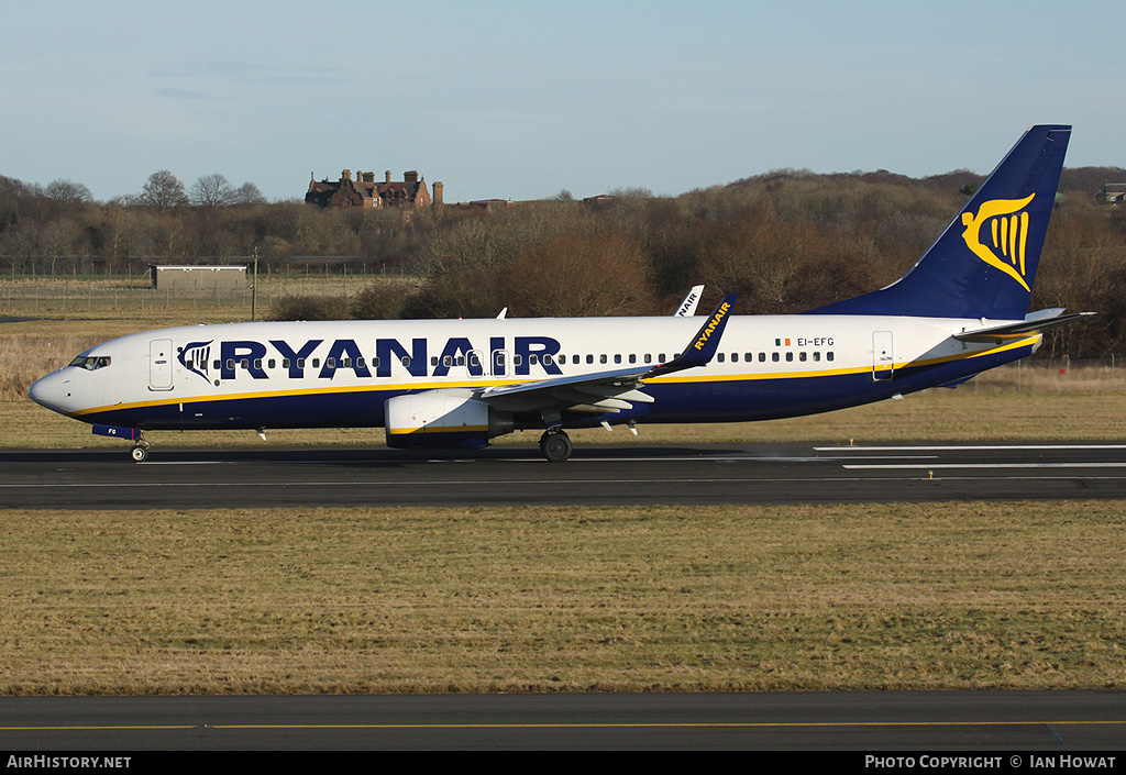 Aircraft Photo of EI-EFG | Boeing 737-8AS | Ryanair | AirHistory.net #203908