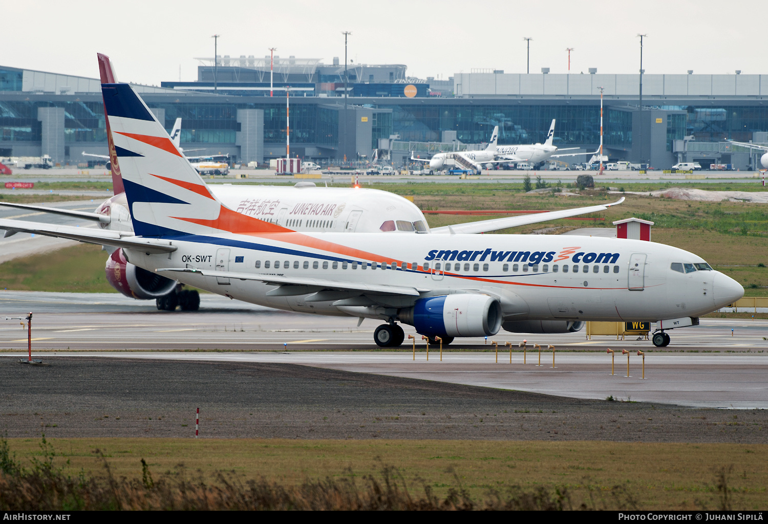Aircraft Photo of OK-SWT | Boeing 737-7Q8 | Smart Wings | AirHistory.net #203930