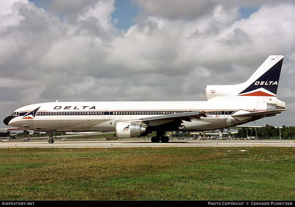 Aircraft Photo of N781DL | Lockheed L-1011-385-1 TriStar 1 | Delta Air Lines | AirHistory.net #203942