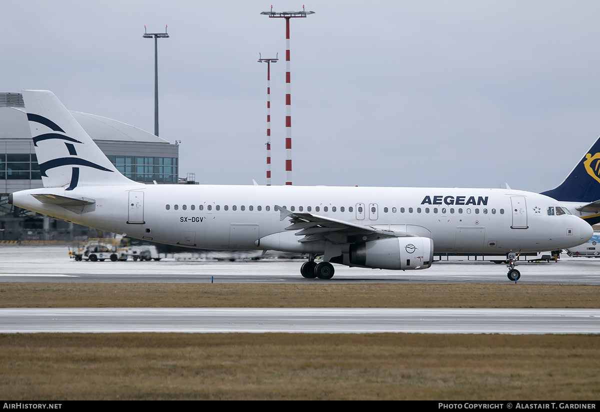 Aircraft Photo of SX-DGV | Airbus A320-232 | Aegean Airlines | AirHistory.net #203953