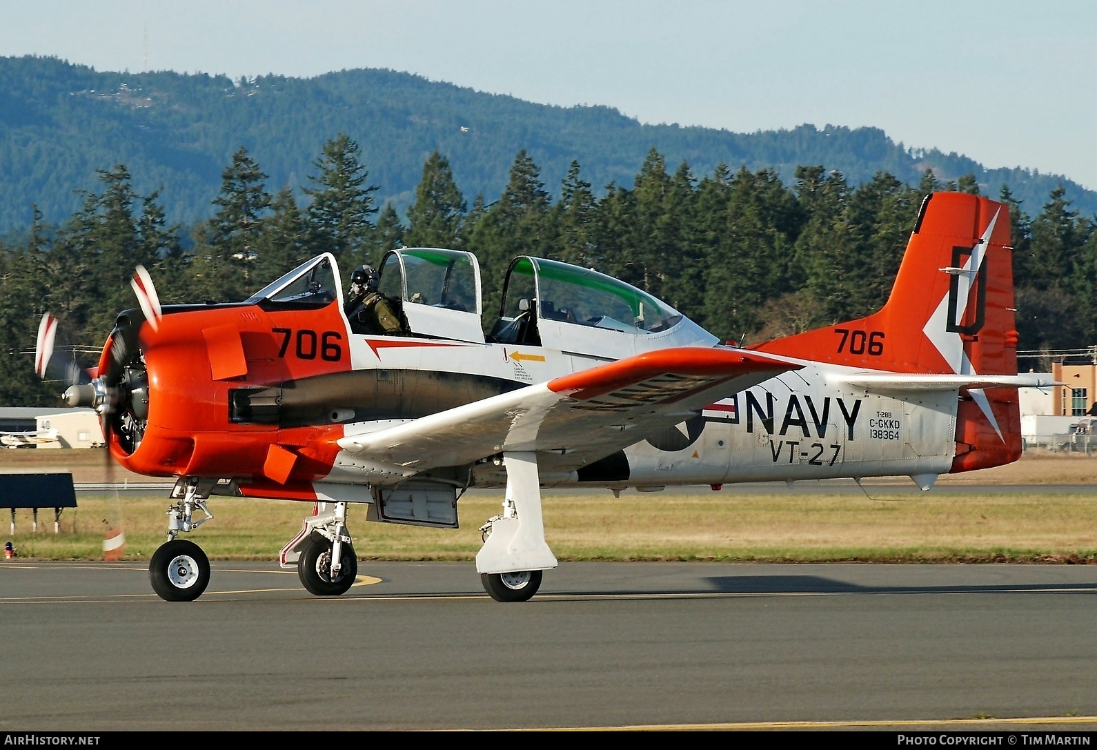 Aircraft Photo of C-GKKD / 138364 | North American T-28B Trojan | AirHistory.net #203955
