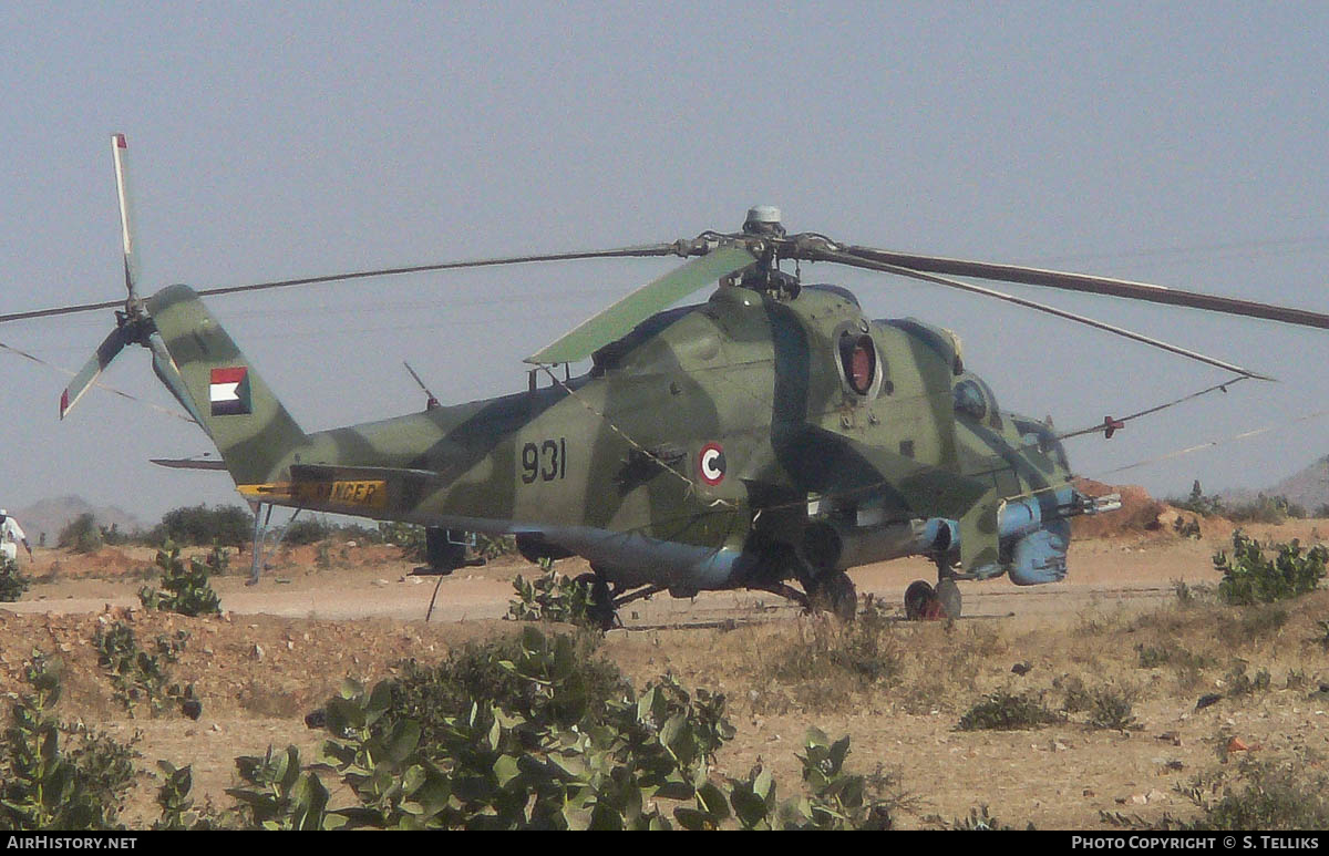Aircraft Photo of 931 | Mil Mi-24P | Sudan - Air Force | AirHistory.net #203975