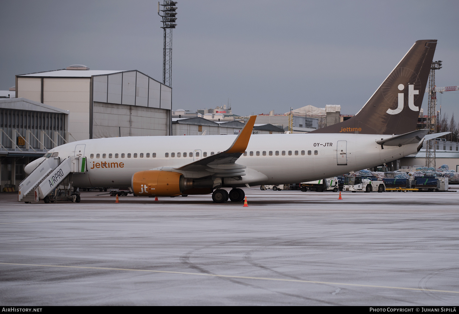 Aircraft Photo of OY-JTR | Boeing 737-73A | Jettime | AirHistory.net #204005