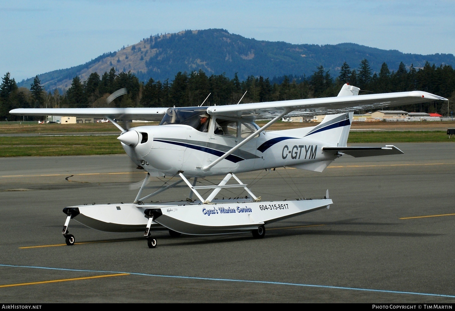 Aircraft Photo of C-GTYM | Cessna R172K Hawk XP | Cyrus's Marine Service | AirHistory.net #204036