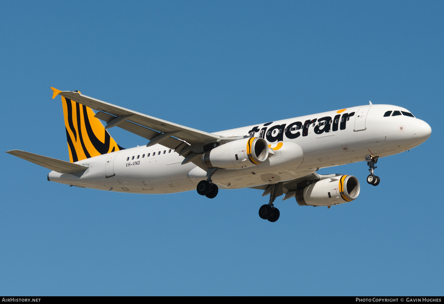 Aircraft Photo of VH-VND | Airbus A320-232 | Tigerair | AirHistory.net #204074