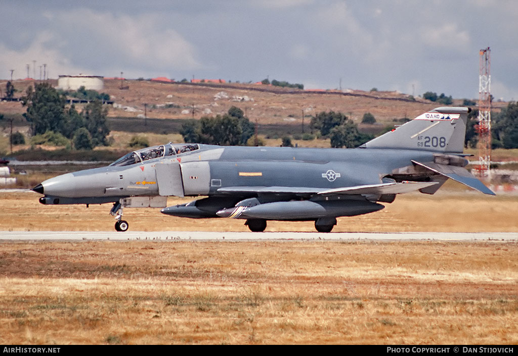 Aircraft Photo of 69-7208 / AF69-208 | McDonnell Douglas F-4G Phantom II | USA - Air Force | AirHistory.net #204095