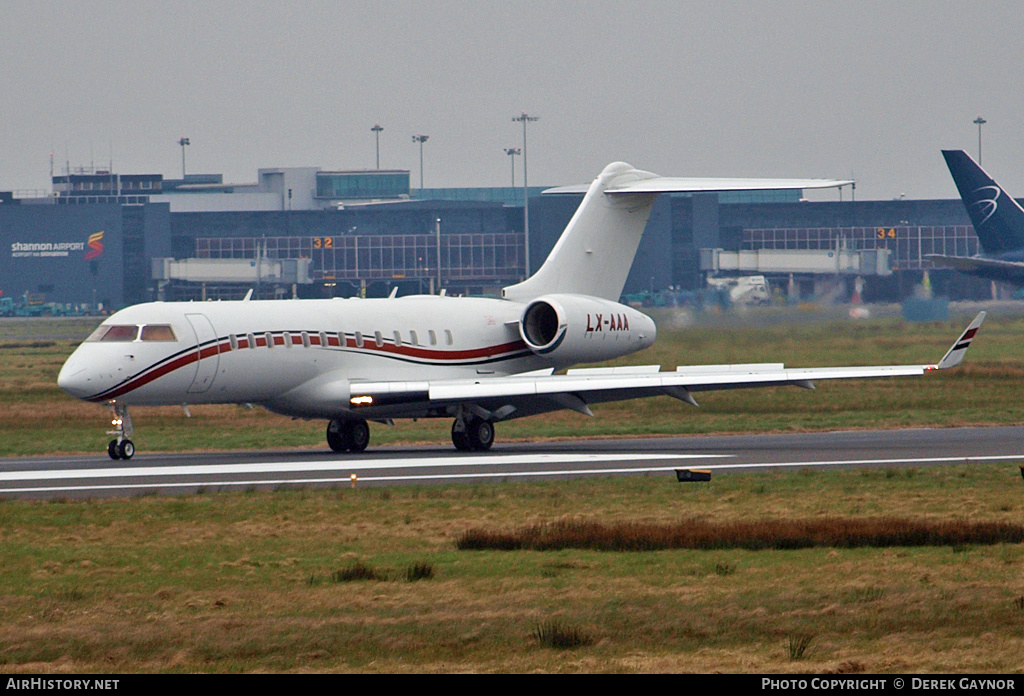 Aircraft Photo of LX-AAA | Bombardier Global Express (BD-700-1A10) | AirHistory.net #204116