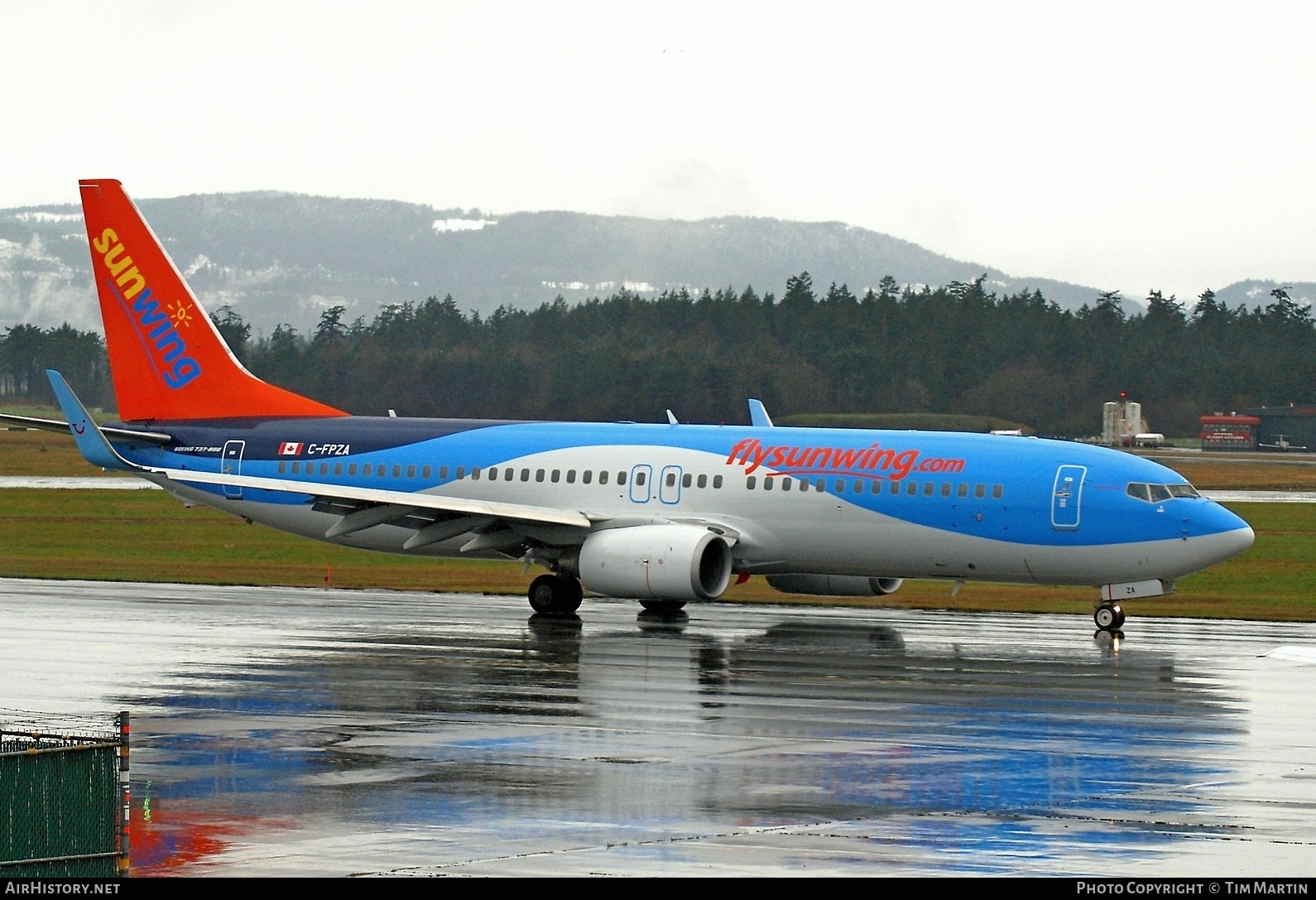 Aircraft Photo of C-FPZA | Boeing 737-8K5 | Sunwing Airlines | AirHistory.net #204144