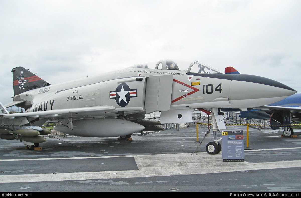 Aircraft Photo of 153880 | McDonnell Douglas F-4S Phantom II | USA - Navy | AirHistory.net #204157