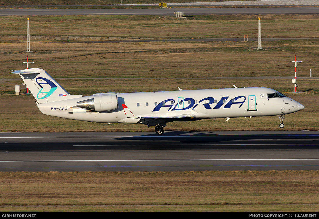 Aircraft Photo of S5-AAJ | Bombardier CRJ-200ER (CL-600-2B19) | Adria Airways | AirHistory.net #204158