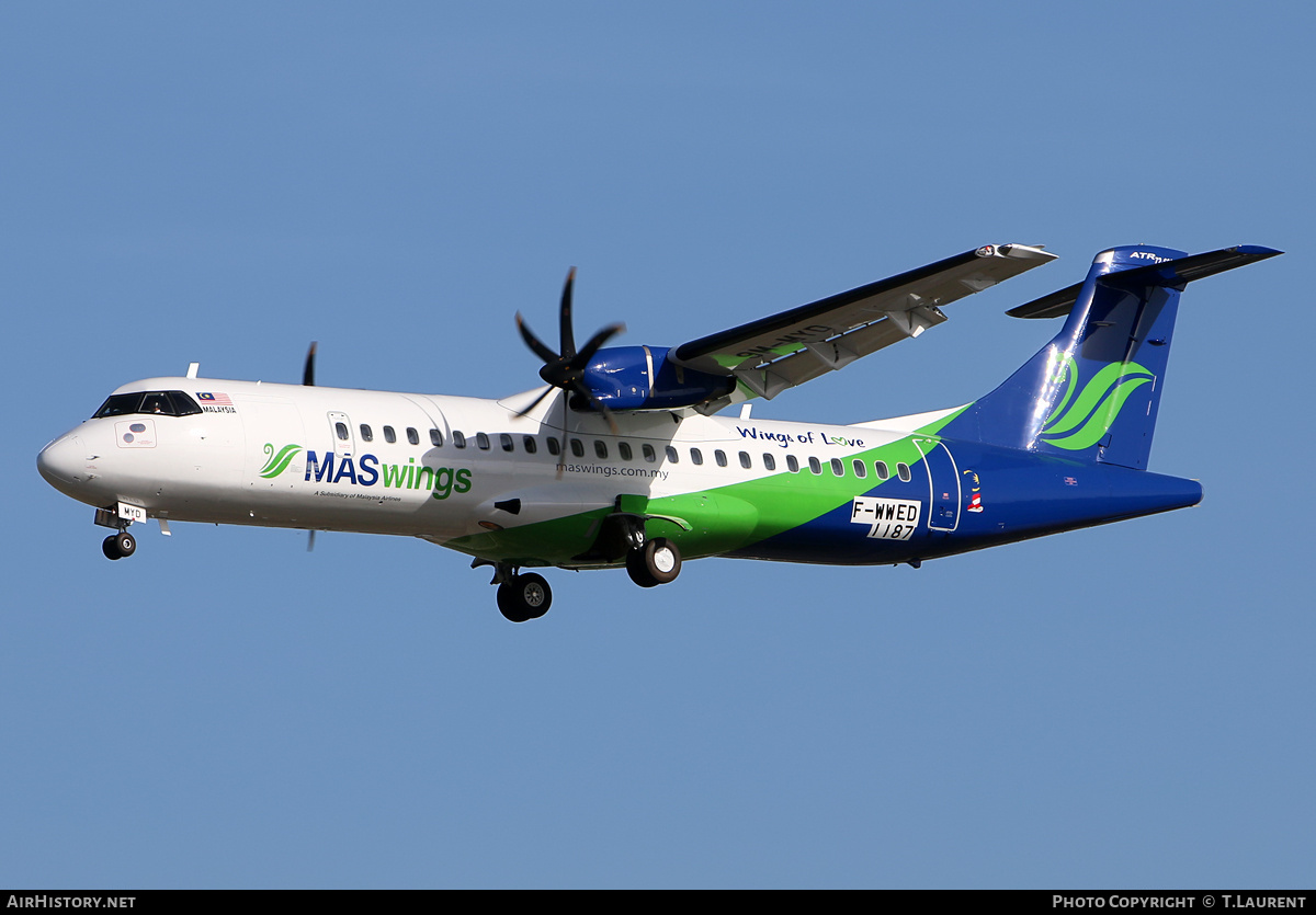 Aircraft Photo of F-WWED | ATR ATR-72-600 (ATR-72-212A) | MASWings | AirHistory.net #204160