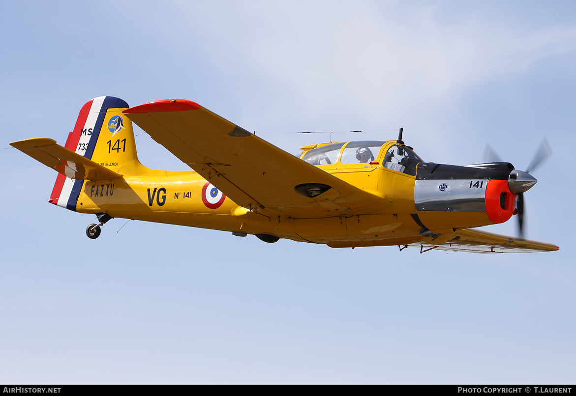 Aircraft Photo of F-AZXU / 141 | Morane-Saulnier MS-733 Alcyon | France - Air Force | AirHistory.net #204162