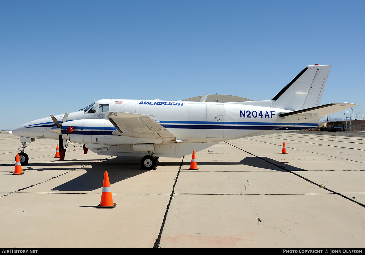 Aircraft Photo of N204AF | Beech C99 Airliner | Ameriflight | AirHistory.net #204164