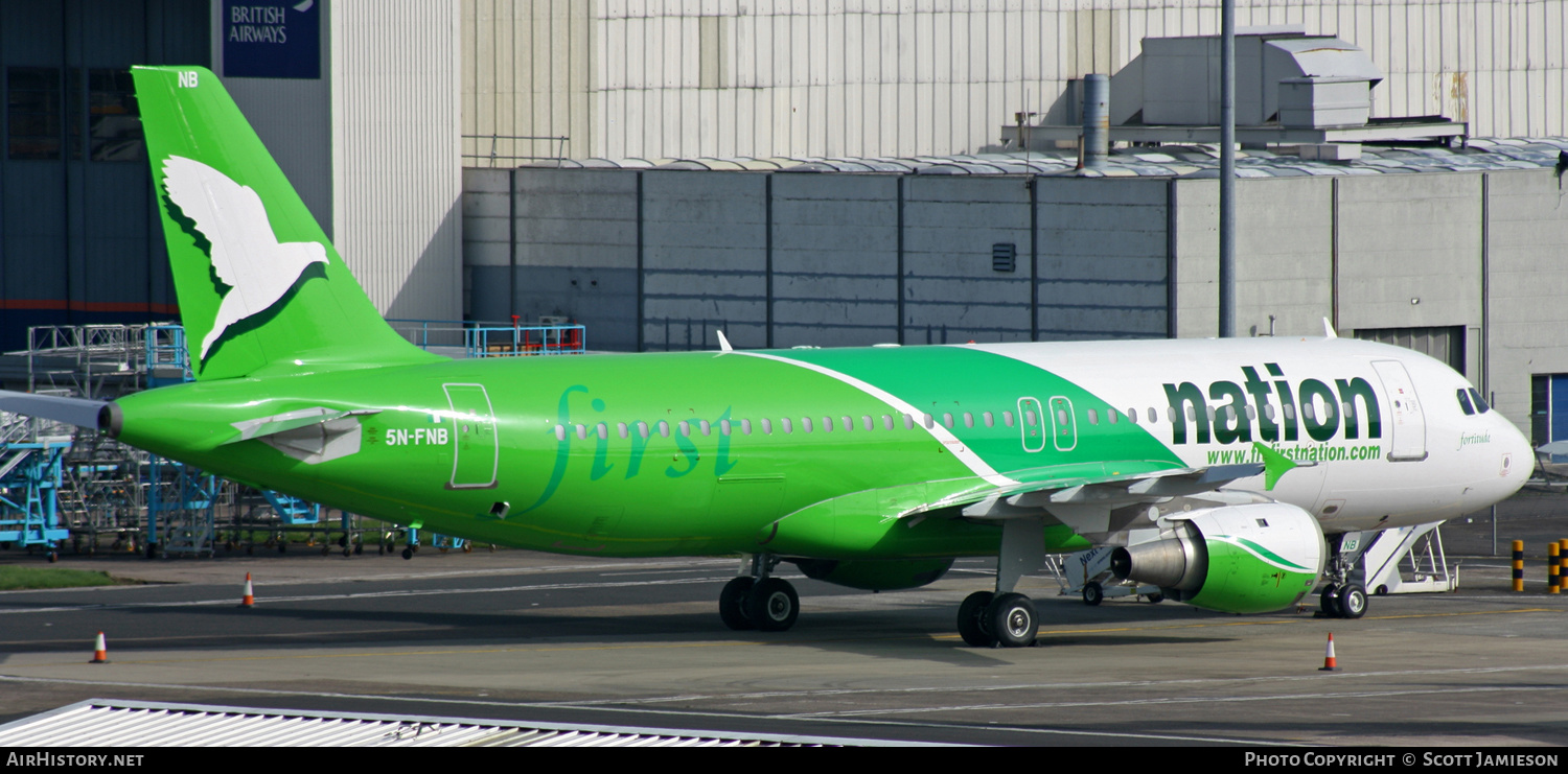 Aircraft Photo of 5N-FNB | Airbus A320-212 | First Nation Airways | AirHistory.net #204206