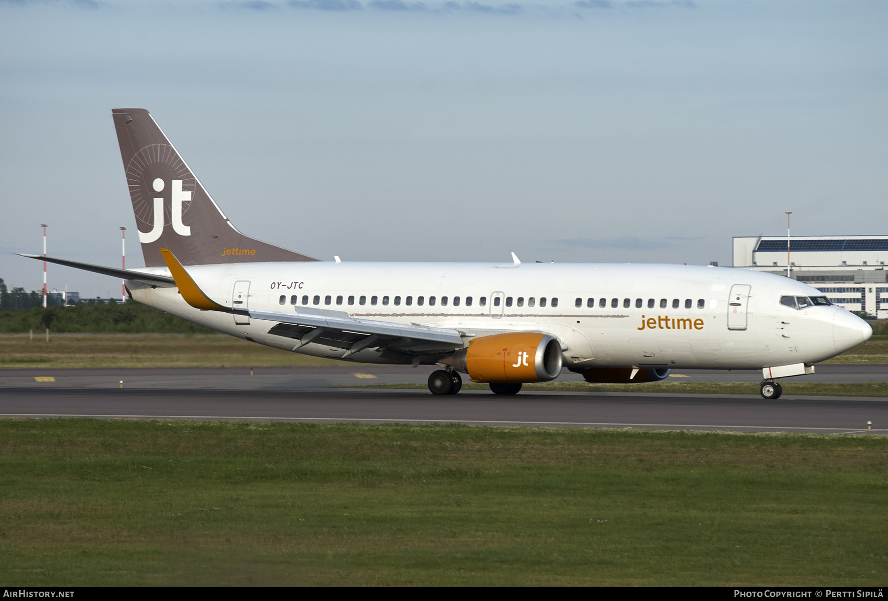 Aircraft Photo of OY-JTC | Boeing 737-3L9 | Jettime | AirHistory.net #204231