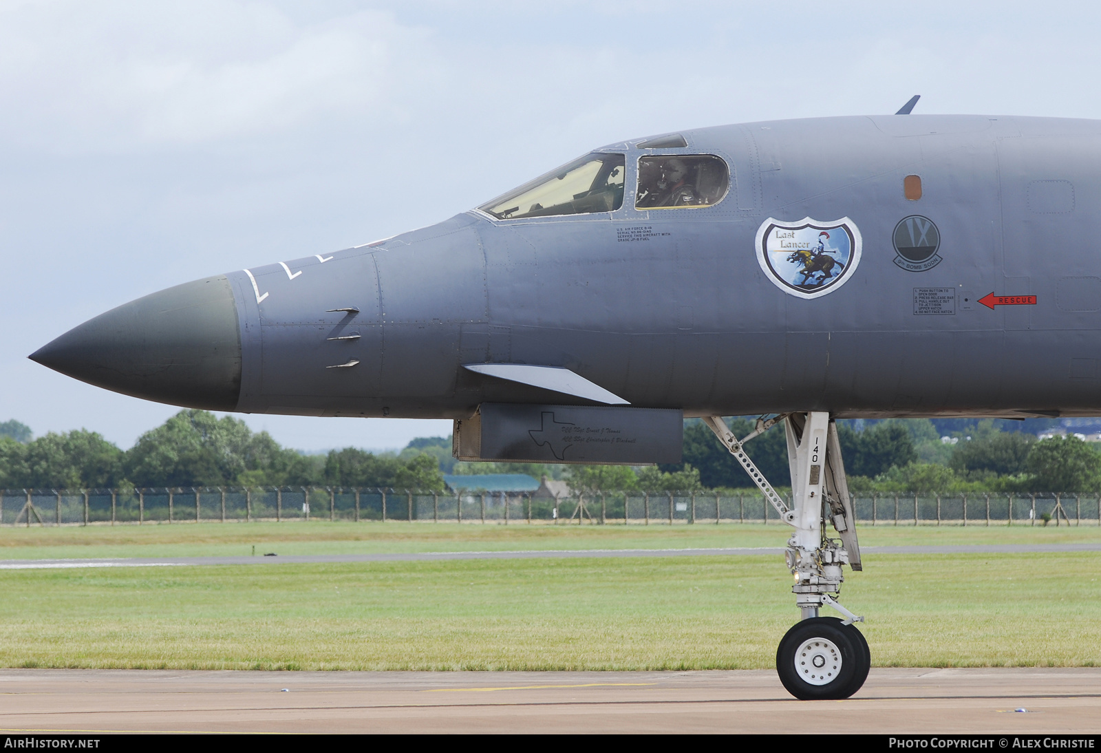 Aircraft Photo of 86-0140 / AF86-140 | Rockwell B-1B Lancer | USA - Air Force | AirHistory.net #204234