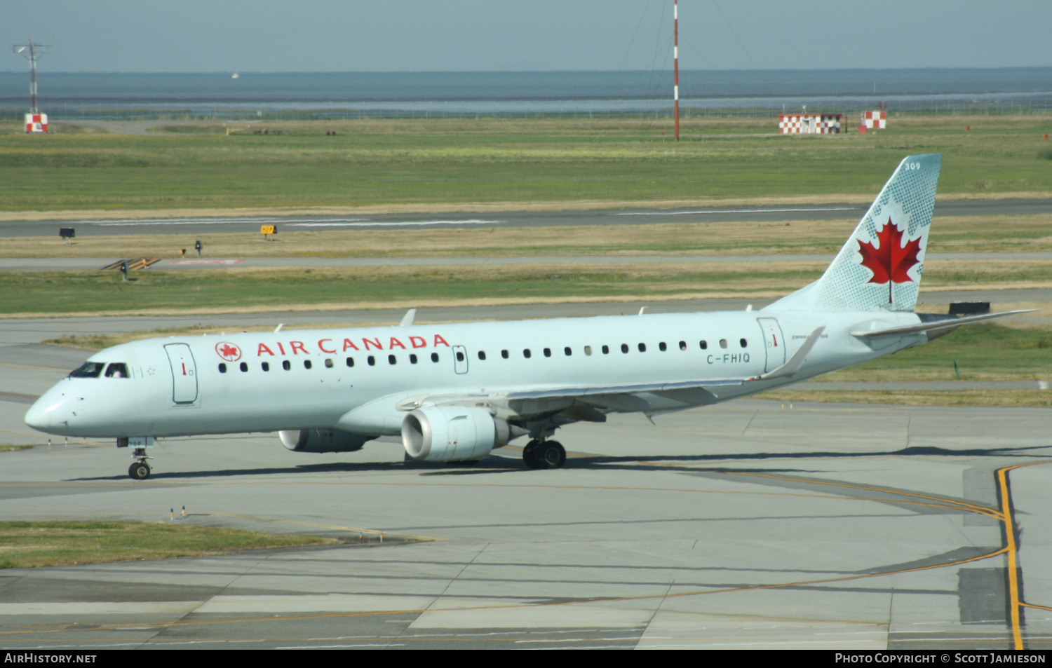 Aircraft Photo of C-FHIQ | Embraer 190AR (ERJ-190-100IGW) | Air Canada | AirHistory.net #204244