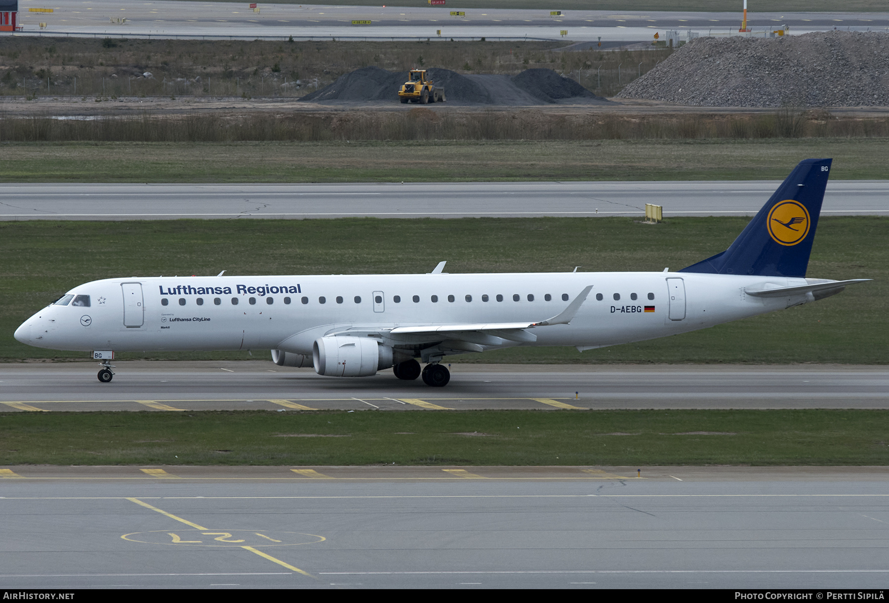 Aircraft Photo of D-AEBG | Embraer 195LR (ERJ-190-200LR) | Lufthansa Regional | AirHistory.net #204264