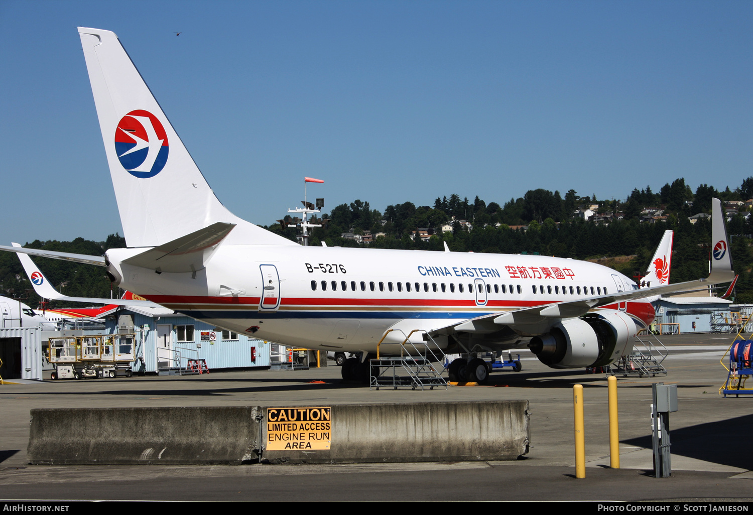 Aircraft Photo of B-5276 | Boeing 737-79P | China Eastern Airlines | AirHistory.net #204295
