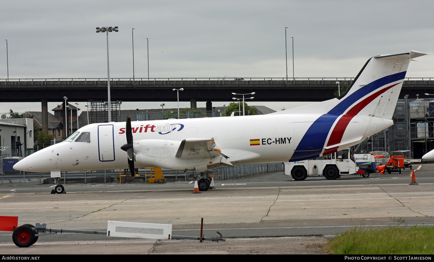 Aircraft Photo of EC-HMY | Embraer EMB-120(ERF) Brasilia | Swiftair | AirHistory.net #204296