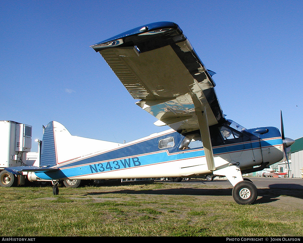 Aircraft Photo of N343WB | De Havilland Canada DHC-2 Beaver Mk1 | AirHistory.net #204303