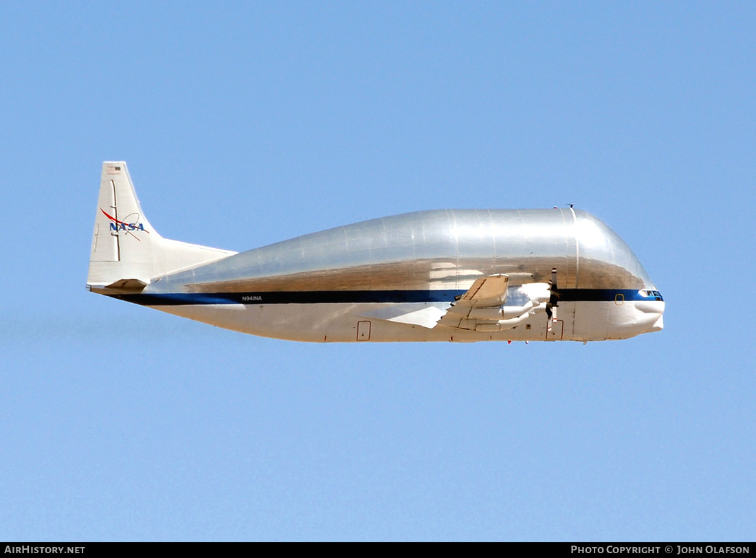 Aircraft Photo of N941NA | Aero Spacelines 377SGT Super Guppy Turbine | NASA - National Aeronautics and Space Administration | AirHistory.net #204310