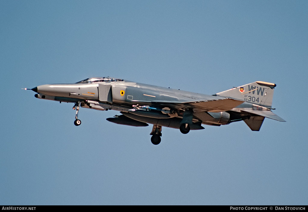 Aircraft Photo of 69-0304 / AF69-303 | McDonnell Douglas F-4G Phantom II | USA - Air Force | AirHistory.net #204323