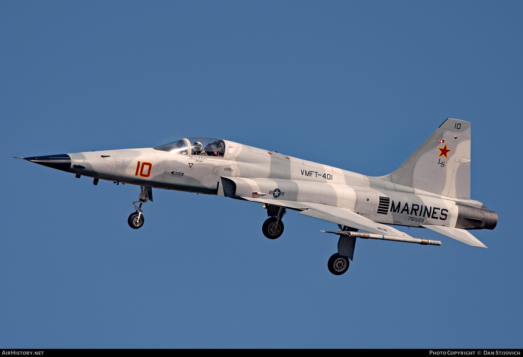 Aircraft Photo of 76-1589 / 761589 | Northrop F-5N Tiger II | USA - Marines | AirHistory.net #204339